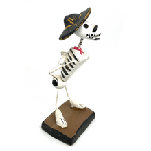 Load image into Gallery viewer, Handmade Mexican Figurine - Tall Dog Mariachi Art & Decor Muertolandia.com Zapateo