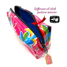 Load image into Gallery viewer, Handmade Mexican Oil Cloth - Cosmetic Bag Totes & Purses Muertolandia.com