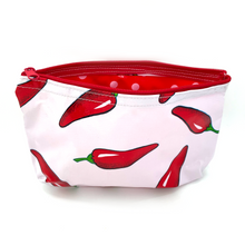 Load image into Gallery viewer, Handmade Mexican Oil Cloth - Large Pouch Totes & Purses Muertolandia.com White Peppers