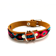 Load image into Gallery viewer, Mexican Handmade Dog Collar Pets Muertolandia.com Small Copper