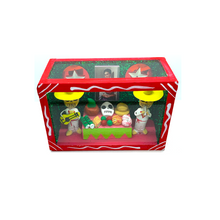 Load image into Gallery viewer, Handmade Window Shadow Box Nicho - Jarochos Ofrenda Shadow Boxes Mexico CC