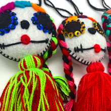 Load image into Gallery viewer, Handmade Plush - Skull Catrina Plush Mexico