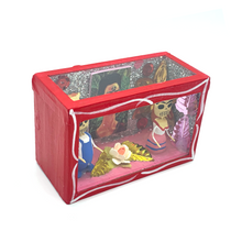 Load image into Gallery viewer, Handmade Window Shadow Box Nicho - Frida & Diego Shadow Boxes Mexico CC