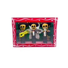 Load image into Gallery viewer, Handmade Window Shadow Box Nicho  - Tres Mariachis Shadow Boxes Mexico CC