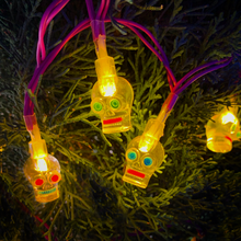 Load image into Gallery viewer, Lil' Muerto Sugar Skull Calavera Lights Lights Funkytronics