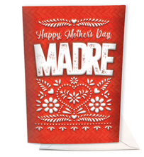 Load image into Gallery viewer, Happy Mother's Day Card + Handmade Nicho - Madre Gift Set Greeting Cards Muertolandia.com