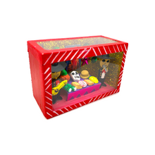 Load image into Gallery viewer, Handmade Window Shadow Box Nicho - Mariachi Ofrenda Shadow Boxes Mexico CC