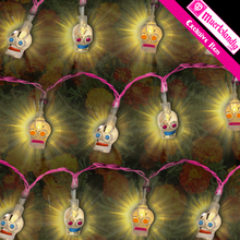 Load image into Gallery viewer, Lil' Muerto Sugar Skull Calavera Lights Lights Funkytronics