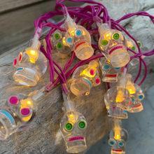 Load image into Gallery viewer, Lil' Muerto Sugar Skull Calavera Lights Lights Funkytronics