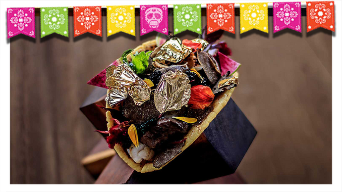 World's Most Expensive Gold-Flaked $25,000 Taco