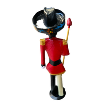 Load image into Gallery viewer, Mexican Handmade Paper Maché – Catrín Nutcracker Holiday Decor Nuevetón