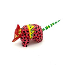 Load image into Gallery viewer, Handmade Mexican Mini Lucky Alebrijes Art &amp; Decor Mexico Armadillo D  