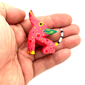 Handmade Mexican Mini Lucky Alebrijes Art & Decor Mexico   