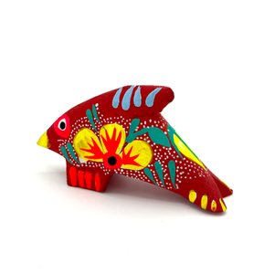 Handmade Mexican Mini Lucky Alebrijes Art & Decor Mexico Fish E  