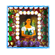 Load image into Gallery viewer, Handmade Jumbo Framed Frida Wall Art Piece