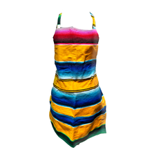 Load image into Gallery viewer, Mexican Serape Apron Apron Mariachi Los Muertos Serape Style - 3