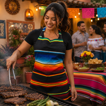 Load image into Gallery viewer, Mexican Serape Apron
