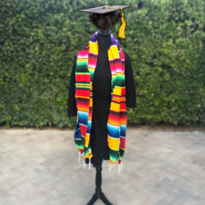 Handmade Mexican Serape Graduation Stole