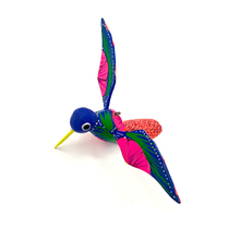 Load image into Gallery viewer, Mini Lucky Alebrijes - Colibri Hummingbird Art &amp; Decor Mexico B  