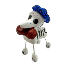 Load image into Gallery viewer, Handmade Mexican Pets - Dog Art &amp; Decor Muertolandia.com Blue Hat With Pan Dulce  