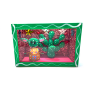 Handmade Window Shadow Box Nicho - Yodacaltiche Nopal Force Shadow Boxes Mexico   