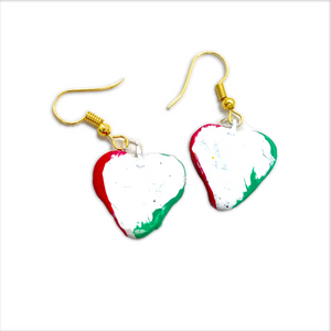 Handmade Earrings - Corazón Mexicana