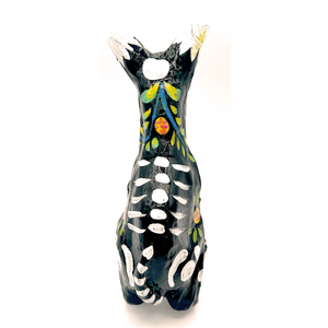 Handmade Paper Maché - Xoloitzcuintli Dog Art & Decor Muertolandia.com