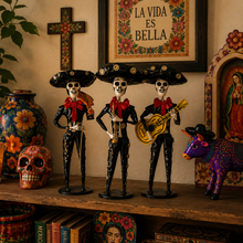 Load image into Gallery viewer, Mexican Handmade Paper Maché - Catrin Mariachi Charro Art &amp; Decor Muertolandia.com