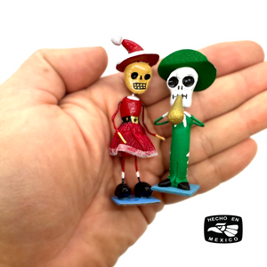Handmade Mexican Miniature 10 Piece Mariachi Noche De Paz
