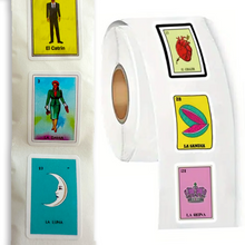 Load image into Gallery viewer, Loteria 500 Piece Sticker Roll Stickers Muertolandia.com   