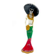 Load image into Gallery viewer, Mexican Handmade Candle - La Catrina Art &amp; Decor Muertolandia.com Mexican 2  