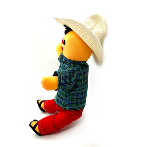 Mexican Handmade Doll / Lele Panchito Plush Muertolandia.com   