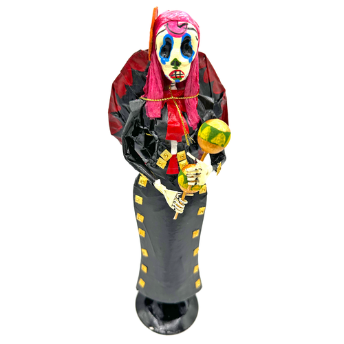 Mexican Handmade Paper Maché - Mariachi Los Muertos - La Llorona