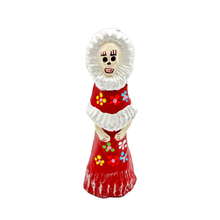 Load image into Gallery viewer, Handmade Mexican Catrina Figurine - Catrina Iztaccihuatl Art &amp; Decor Muertolandia.com Red  