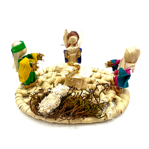 Handmade Mexican Corn Husk Tamal - Nativity Nacimiento Scene Art & Decor Mexico LA