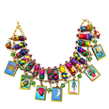 Load image into Gallery viewer, Handmade Mexican Necklace - La Lotería Jewelry Mexico 1