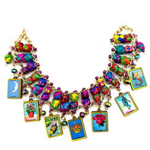 Load image into Gallery viewer, Handmade Mexican Necklace - La Lotería Jewelry Mexico 2