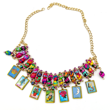 Load image into Gallery viewer, Handmade Mexican Necklace - La Lotería Jewelry Mexico