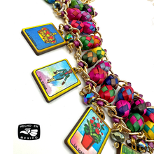 Load image into Gallery viewer, Handmade Mexican Necklace - La Lotería Jewelry Mexico