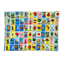 Load image into Gallery viewer, Mexican Lotería Card Design Placemats (4 Piece Fabric Set) Home &amp; Kitchen Muertolandia.com