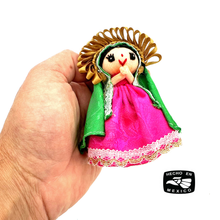 Load image into Gallery viewer, Handmade Otomi Lele Doll / Virgencita Plush Muertolandia.com