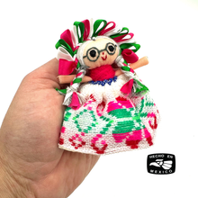 Load image into Gallery viewer, Handmade Otomi Lele Doll / Abuelita Plush Muertolandia.com