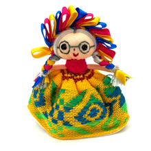 Load image into Gallery viewer, Handmade Otomi Lele Doll / Abuelita Plush Muertolandia.com Sol