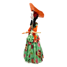 Load image into Gallery viewer, Mexican Handmade Paper Maché - Catrina - La Adelita Art &amp; Decor Muertolandia.com