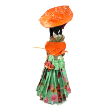 Load image into Gallery viewer, Mexican Handmade Paper Maché - Catrina - La Adelita Art &amp; Decor Muertolandia.com