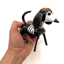 Load image into Gallery viewer, Mexican Handmade Paper Maché - Adorable Calavera Puppy Art &amp; Decor Muertolandia.com
