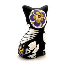 Load image into Gallery viewer, Handmade Mexican Calavera Cat Art &amp; Decor Muertolandia.com