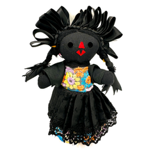 Load image into Gallery viewer, Handmade Otomi Lele Doll / Viuda Plush Muertolandia.com