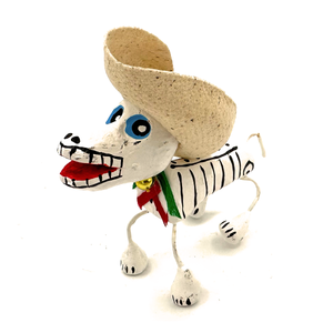 Handmade Mexican Pets - Cowboy Dog or Cat Art & Decor Muertolandia.com Dog