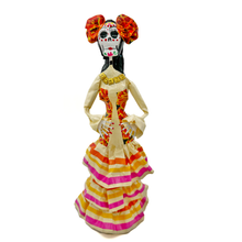 Load image into Gallery viewer, Mexican Handmade Paper Maché - La Calavera Catrina - La Barbi